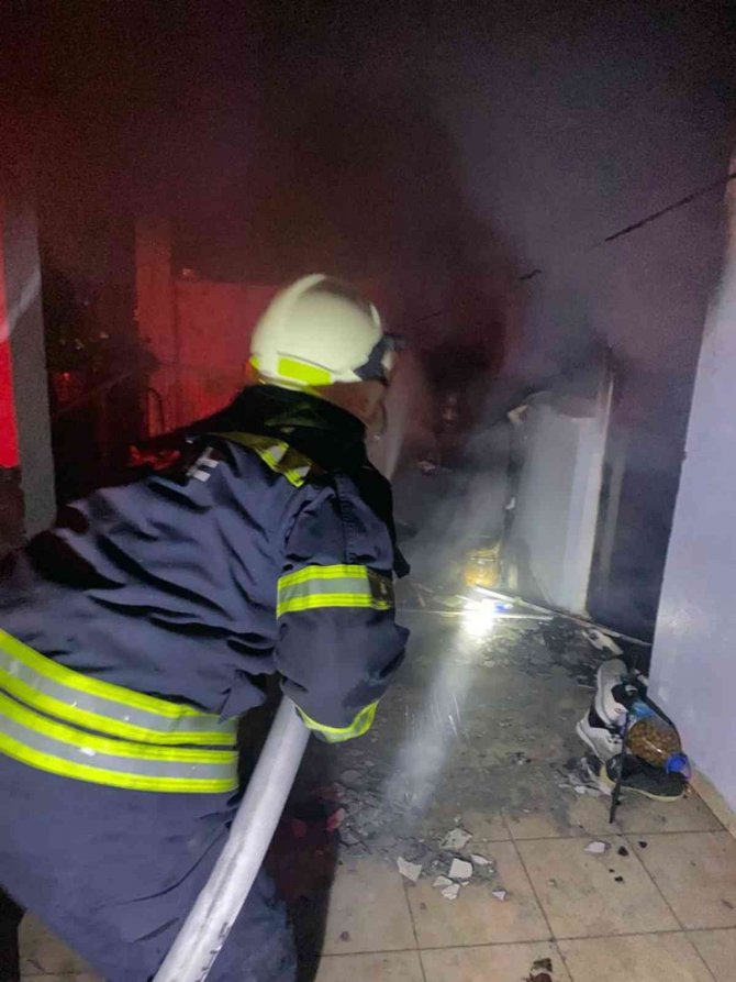 Ortaca’da Ev Yangını