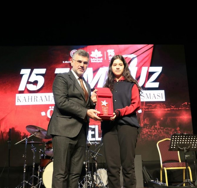 15 Temmuz Kahramanlarına Mektup Yarışması’nın Ödülleri Verildi