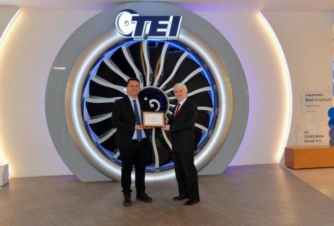 Tei̇’ye “Beslenme Dostu Ve Fiziksel Aktiviteyi Destekleyen İ̇ş Yeri Unvanı” Ödülü Verildi