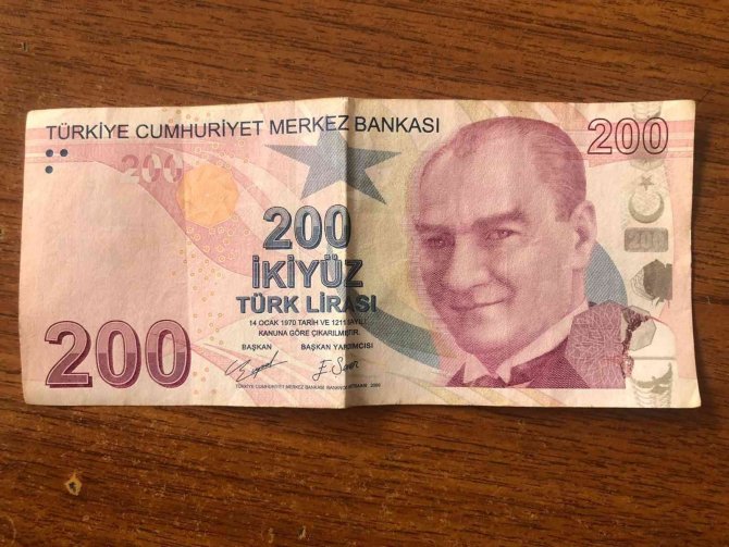Sahte Zannettiği Para Hatalı Baskı Çıktı