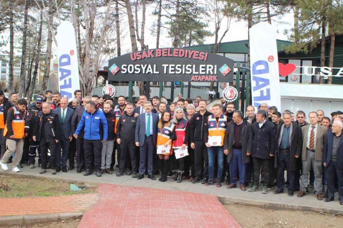 Destek Afad Gönüllüleri İçin Sertifika Töreni Düzenlendi