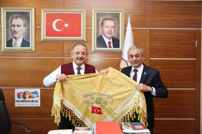 Başkan Kaplan Ankara’da 3 Günde 19 Ziyaret Gerçekleştirdi