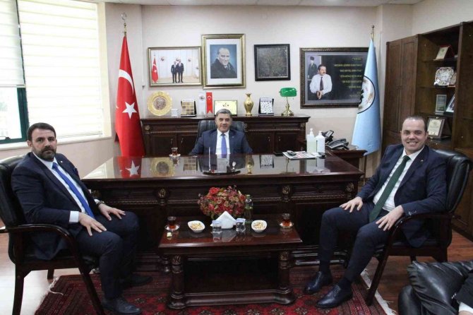 Bi̇ntso Başkanı Çintay, Dtb Heyeti İle Bir Araya Geldi