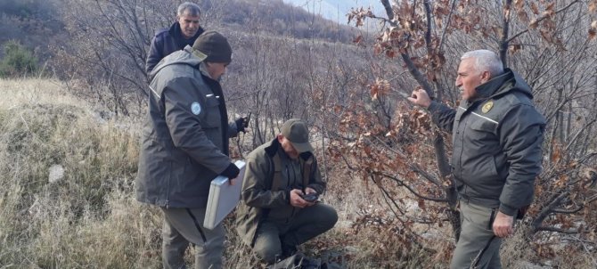 Elazığ’da Fotokapanların Bakımları Yapıldı