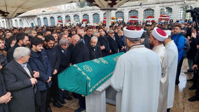 Türk Halk Müziği Sanatçısı Burhan Çaçan Son Yolculuğuna Uğurlandı