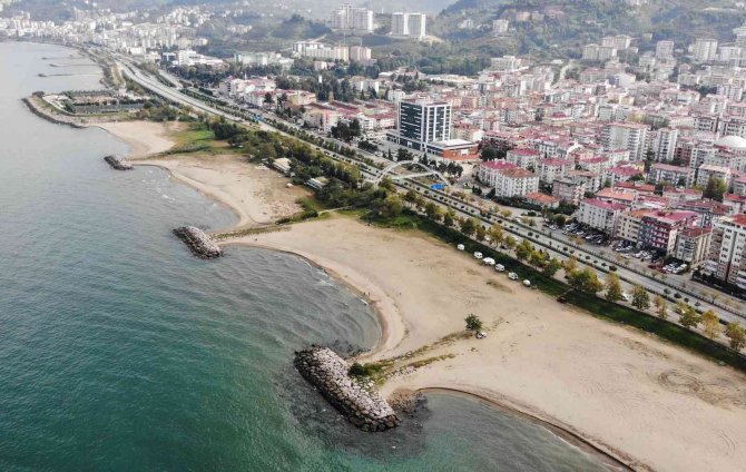 Tamamlanması Halinde Doğu Karadeniz’in En Uzun Plajı Olacak