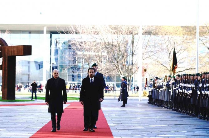 Irak Başbakanı Sudani, Almanya Başbakanı Scholz İle Görüştü