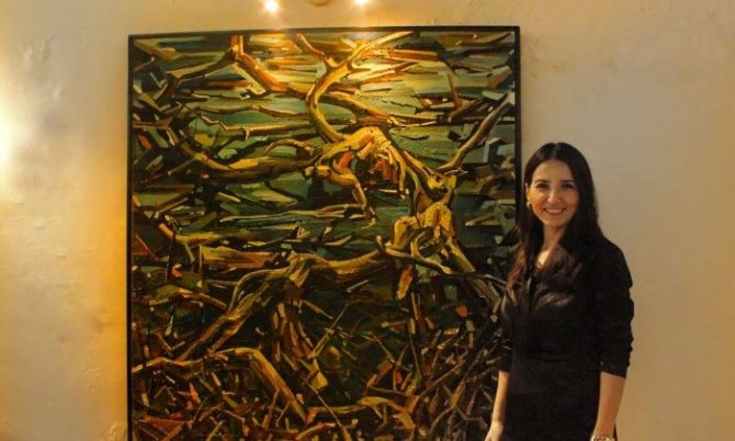 Tarihi Hamamdaki Resim Sergisi Büyük İlgi Gördü