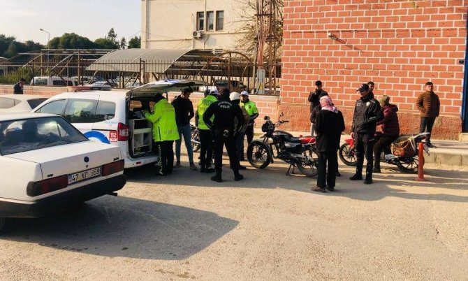 Şanlıurfa’da Motosiklet Sürücülerine Ceza Yağdı