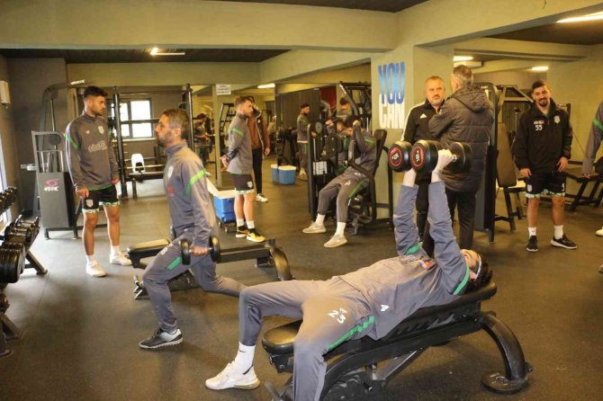 Yeşilçınarspor Kuvvet Çalıştı