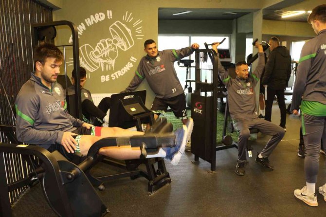 Yeşilçınarspor Kuvvet Çalıştı