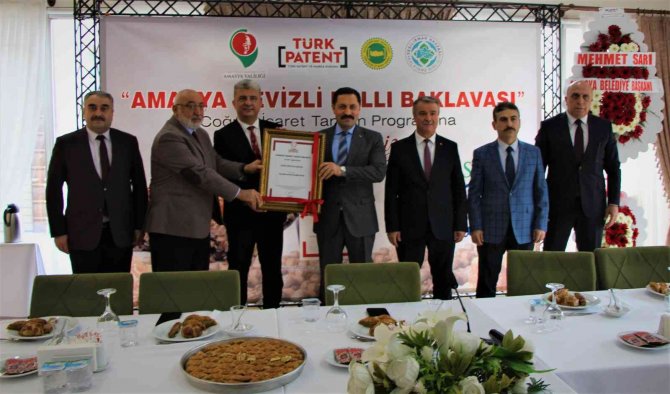 Şehzadelerin Tatlısı ‘Amasya Cevizli Ballı Baklavası’ Tescillendi