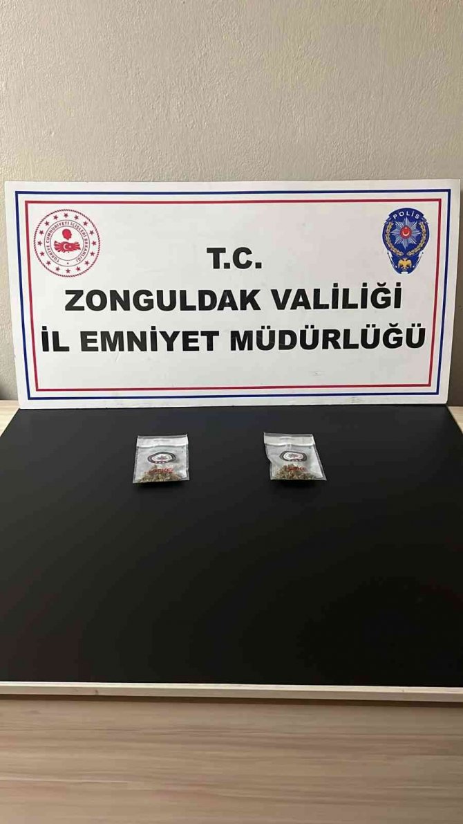 Zonguldak’ta Uyuşturucu Operasyonu