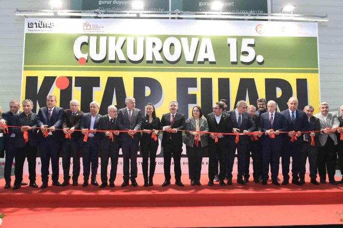 Çukurova Kitap Fuarı Açıldı