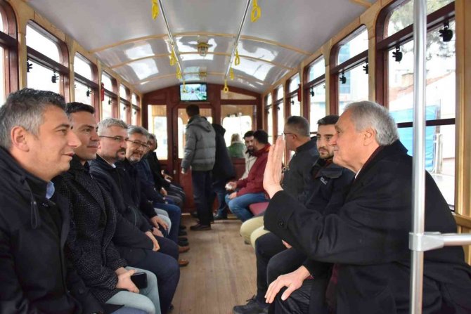 Nostaljik Tramvay Projesi Örnek Proje Oldu