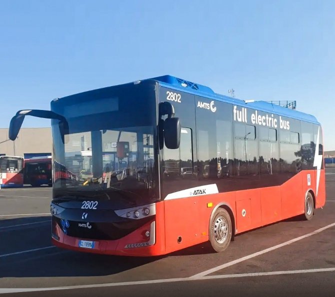 Bursa’dan İ̇talya’ya İlk Elektrikli Otobüs Teslimatı