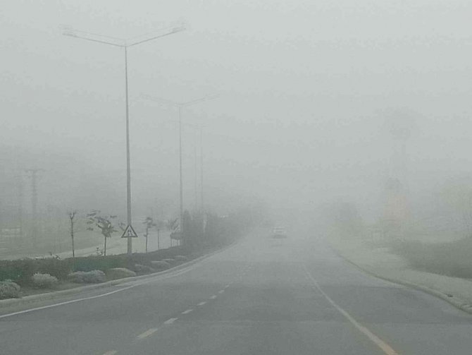 Aydın-muğla Karayolunda Sis Etkili Oldu