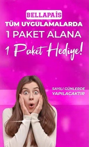 Bellapais’te "1 Paket Alana 1 Paket Hediye" Kampanyası Başladı