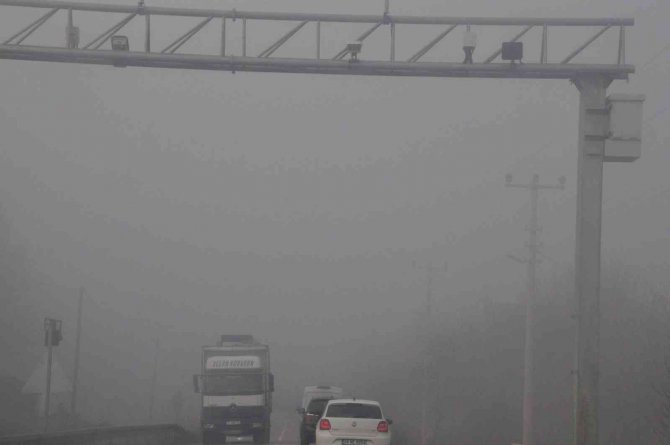 Bolu’da Yoğun Sis
