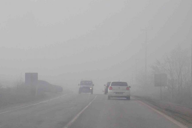 Bolu’da Yoğun Sis