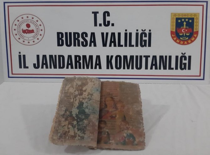 Bursa’da Tarihi Eser Operasyonu