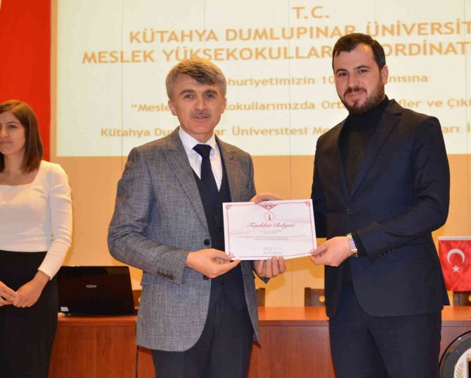Dpü’de “Meslek Yüksekokullarımızda Ortak Hedefler Ve Çıktılar” İsimli Çalıştay