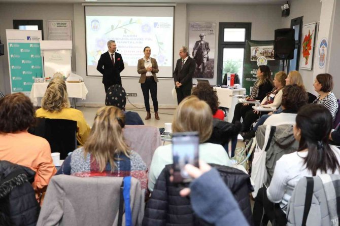 Efes Tarlası Yaşam Köyü’nde Kadın Girişimcilere Eğitim