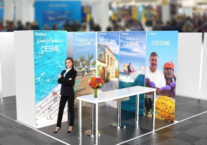 Çeşme, Hollanda’daki Turizm Fuarında Tanıtıldı