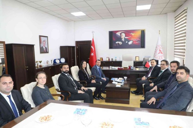 Vali Öksüz’den Kurumlara Ziyaret