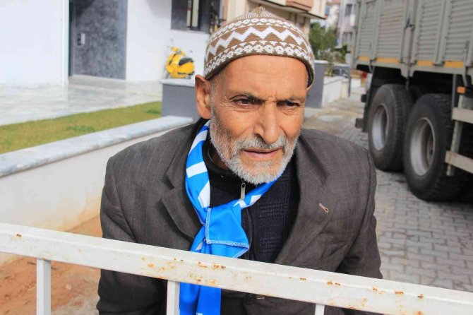 Hüseyin Dede, 87 Yıllık Ömrünün En Heyecanlı Gününü Yaşadı