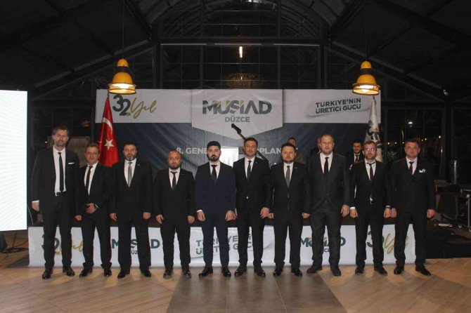 Müsi̇ad Düzce’nin Yeni Başkanı Sağlam Oldu