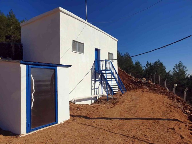 Muski̇, Ula’da 4 Mahalleyi Besleyen 2 İçme Suyu Deposunu Yeniliyor