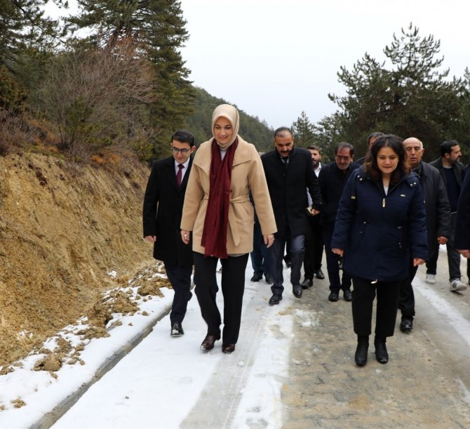 Akdağ Tabiat Parkı Yolu Artık Daha Kısa Ve Güvenli