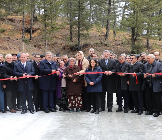 Akdağ Tabiat Parkı Yolu Artık Daha Kısa Ve Güvenli