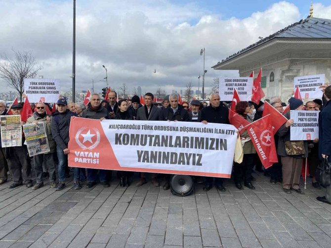 Kemal Kılıçdaroğlu’nun Alkış Tepkisine Vatan Partisi’nden Basın Açıklaması