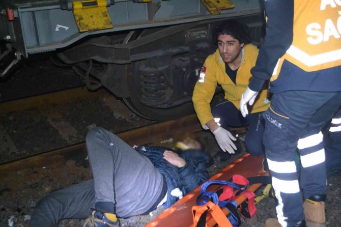 Tekirdağ’da Bir Genç Rayların Kenarında Yaralı Bulundu