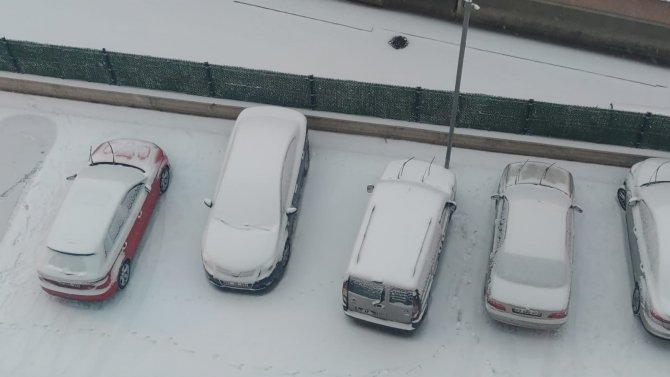 Aşkale Beyaza Büründü