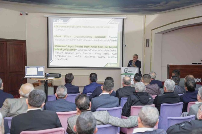 Harlek Termal Otel’deki Toplantıda Konuşan Başkan Işık: "2023 Proje Yılımız Olacak"