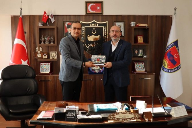 Başkan Önsay’ın Emet Temasları