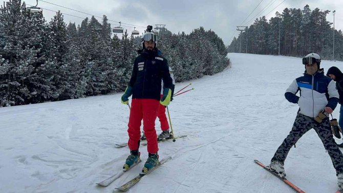 Sarıkamış’ta Kayak Keyfi