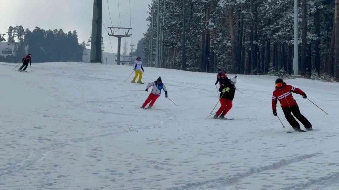 Sarıkamış’ta Kayak Keyfi