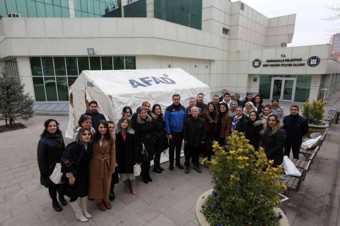Yenimahalle’de 200 Kişilik Afad Yerel Destek Ekibi Kuruldu