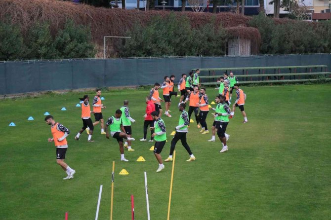 Alanyaspor, Galatasaray Maçı Hazırlıklarını Sürdürdü