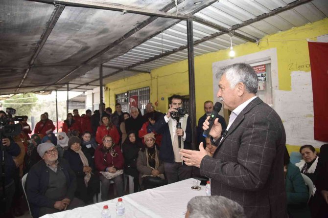Başkan Karalar, Karataş’ın Köylerinde Halkla Buluştu