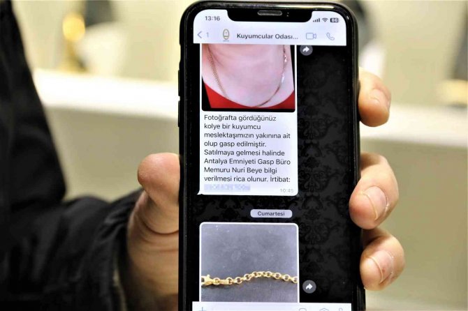 Kuyumcuların Kurduğu "İhbar Hattı" Hırsız Ve Dolandırıcıların Kabusu Oldu