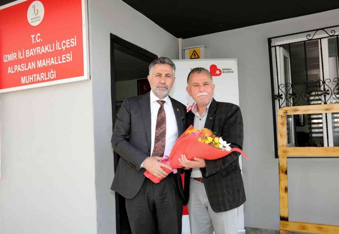 Bayraklı’da Muhtarlık Binaları Yenileniyor