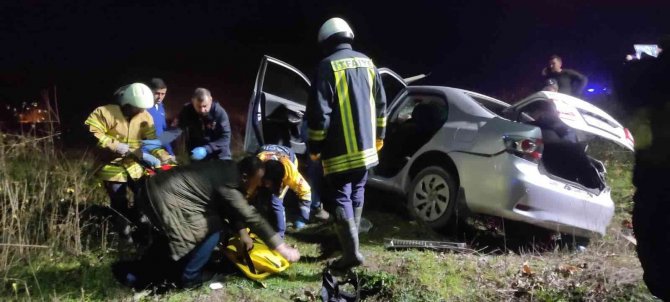 Çan’da Trafik Kazası: 2 Yaralı