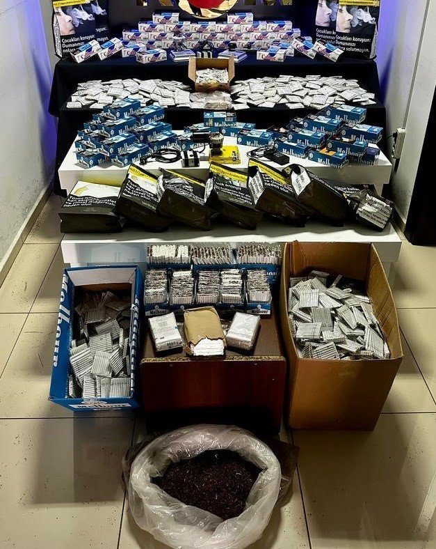 Alkol Ve Tütün Kaçakçıları Yakalandı