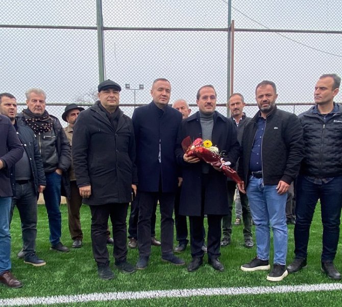Halilbeyli Yeni Futbol Sahasına Kavuştu