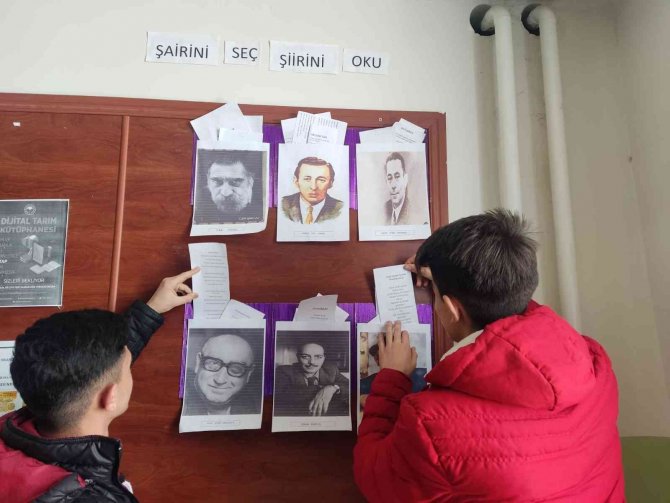 Hisarcık Çpl’de “Şairini Seç, Şiirini Oku” Etkinliği